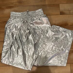 a new day Shimmering Silver Joggers